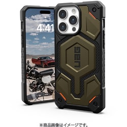 UAG社製 MONARCH PROケブラーエレメントグリーン iPhone 15 Pro Max用 UAG-RIPH23LA-PMS-KG