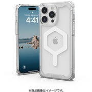 UAG社製 MAGSAFE対応 PLYOアイス/ホワイト iPhone 15 Pro Max用 UAG-RIPH23LA-YMS-I/W