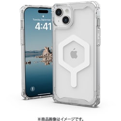 UAG社製 MAGSAFE対応 PLYOアイス/ホワイト iPhone 15 Plus用 UAG-RIPH23LB-YMS-I/W