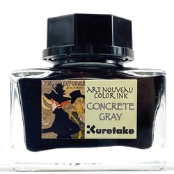 inkcafe アールヌーヴォーカラーインク コンクリートグレイ ECF160-539