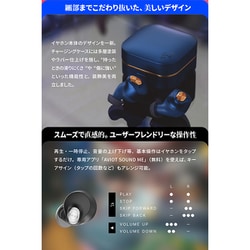 AVIOT TE-Q3 ワイヤレスイヤホン 黒 AVIOT TE-Q3 ノイズキャンセリング ワイヤレス イヤホン