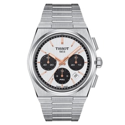 TISSOT PRX クロノ 並行輸入品 2年保証 T1374271101100