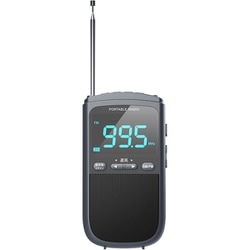 充電式 AM/FM ハンディポータブルラジオ NSBR01