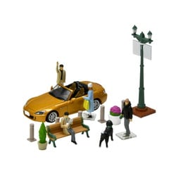 #カースナップ 22a 1/64 都会の街角2 [ダイキャストミニカー]