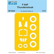 CMM72049 1/72 F-84Fサンダーストリーク用マスクシール （スペシャルホビー） [プラモデル用品]