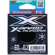 XBRAID AURORA WAKASAGI PE 60m 0.2号 X4
