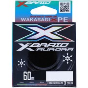 XBRAID AURORA WAKASAGI PE 60m 0.3号 X8