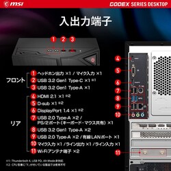 ヨドバシ.com - MSI エムエスアイ MAG Codex 6 13NUC5-003JP