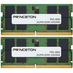 32GB（16GB 2枚組） DDR5-4800 262PIN SODIMM PN5-4800-16GX2