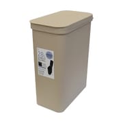 ゴミ箱 SIMPLE DUST BOX 28リットル 分別に便利 ベージュ 日本製 KM-601