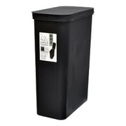ゴミ箱 SIMPLE DUST BOX 42リットル 縦開き 分別に便利 ブラック 日本製 KM-605