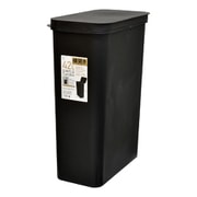 ゴミ箱 SIMPLE DUST BOX 42リットル 横開き 棚下 カウンター下にも置ける ブラック 日本製 KM-608