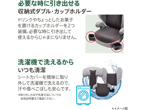 ヨドバシ.com - アップリカ Aprica ライドクルー RideCrew ISOFIX ノヴァブラック Nova Black（BK） [ジュニアシート  ISOFIX固定 対象年齢：3歳半頃～12歳頃まで R129適合] 通販【全品無料配達】