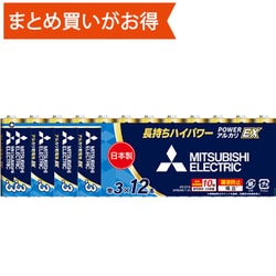 アルカリ乾電池 EX 単3形 12本パック LR6EXR/12S