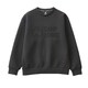 CAMPLOGOS ダンボールニットスウェット 33243712 ブラック Lサイズ [アウトドア スウェット ユニセックス]