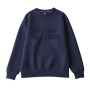 CAMPLOGOS ダンボールニットスウェット 33243282 ネイビー Lサイズ [アウトドア スウェット ユニセックス]