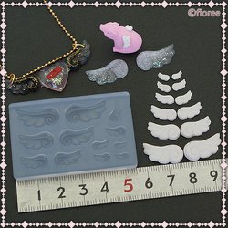 C-583 シリコーン型 天使の羽 [型取用品]