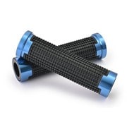 38501 [GRIPPY GRIP GG-D-AL-CROSS（全長125mm）（φ22.2ハンドル用）エンド貫通 カラー：ブルー]