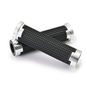 38519 [GRIPPY GRIP GG-D-AL-CROSS（全長125mm）（φ22.2ハンドル用）エンド貫通 カラー：シルバー]