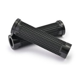 38520 [GRIPPY GRIP GG-D-AL-CROSS（全長125mm）（φ22.2ハンドル用）エンド貫通 カラー：ブラック]