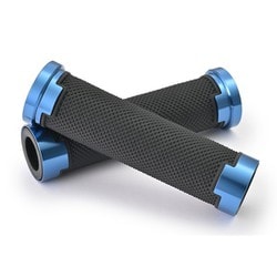 38492 [GRIPPY GRIP GG-D-AL-BASE（全長125mm）（φ22.2ハンドル用）エンド貫通 カラー：ブルー]