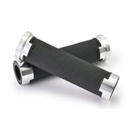 38497 [GRIPPY GRIP GG-D-AL-BASE（全長125mm）（φ22.2ハンドル用）エンド貫通 カラー：シルバー]