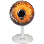 カーボンヒーター 800W 2段階 自動首振り機能 転倒時安全スイッチ付き ホワイト SKJ-BL81CC