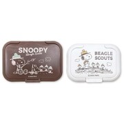 キャラクターグッズ SPZ-3159 PEANUTS Bitatto(ビタット)セット アウトドアシリーズ スヌーピー ビーグル・スカウト ブラウン