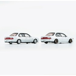 64B0335 BM CREATIONS 1/64 トヨタ カローラ 1996 AE100 パールホワイト/カーボンボンネット RHD