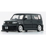 64B0372 1/64 トヨタ 2000 bB ブラック LHD [ダイキャストミニカー]