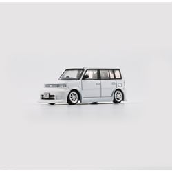 64B0373 1/64 トヨタ 2000 bB ホワイト RHD [ダイキャストミニカー]