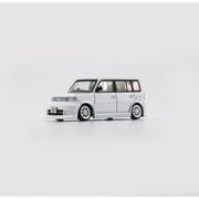 64B0373 1/64 トヨタ 2000 bB ホワイト RHD [ダイキャストミニカー]