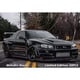 MH1201MB 1/12 日産 スカイライン GT-R R34 Z-tune nismo ディスプレイエンジン付属 メタリックブラック [レジンキャストミニカー]