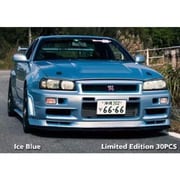 MH1201IB 1/12 日産 スカイライン GT-R R34 Z-tune nismo ディスプレイエンジン付属 アイスブルー [レジンキャストミニカー]