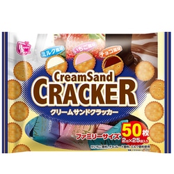 クリームサンドクラッカーアソート 2枚×25袋