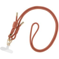 LN-SS11OR [スマートフォン（汎用） ショルダーストラップ 「SHOULTY MULTI STRAP」Wフックベーシックタイプ テラコッタ]
