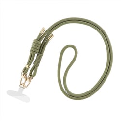LN-SS11GR [スマートフォン（汎用） ショルダーストラップ 「SHOULTY MULTI STRAP」Wフックベーシックタイプ オリーブ]