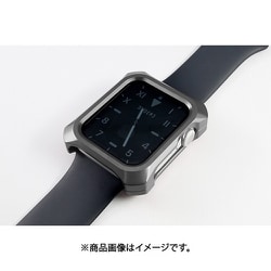 GW-509 [Solid bumper for Apple Watch グレー（45mm、Series7.8用） Apple Watchケース アルミ削り出し]