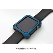 GW-510 [Solid bumper for Apple Watch マットブルー（45mm、Series7.8用） Apple Watchケース アルミ削り出し]