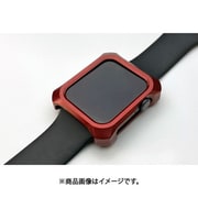 GW-511 [Solid bumper for Apple Watch レッド（45mm、Series7.8用） Apple Watchケース アルミ削り出し]