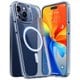X00FX0755 Sparka-Mag Case 15Pro Navy Blue [iPhone 15 Pro用ケース Navy Blue]