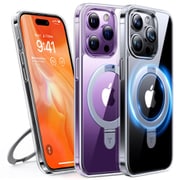 X00FX0452 UPRO Ostand Case 15 Pro Max Clear [iPhone 15 Pro Max用ケース Clear]
