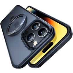 X00RP118B035 UPRO Ostand MatteCase 14ProMax Bla [iPhone 14 Pro Max用ケース Black]