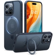 X00FX0231 UPRO Ostand MatteCase 15 Pro Black [iPhone 15 Pro用ケース Black]