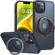 X00RP135A015 UPRO Ostand ProCase 14/13 Black [iPhone 14/13用ケース Black]