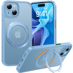 X00FX0740 UPRO Ostand Pro Case 15 Light Blue [iPhone 15用ケース Light Blue]