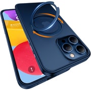 X00FX0741 UPRO Ostand ProCase 15 Pro NavyBlu [iPhone 15 Pro用ケース Navy Blu]