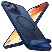 X00FX0723 UPRO Pstand Case 15Pro Navy Blue [iPhone 15 Pro用ケース Navy Blue]