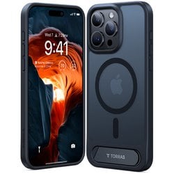 X00FX0408 UPRO Pstand Case 15Pro Max Black [iPhone 15 Pro Max用ケース Black]