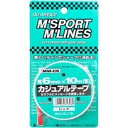 MM-08 [カジュアルテープ（幅6mm×10m） レッド]